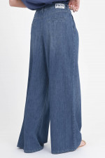 Palazzo-Hose THE GENT in Mittelblau