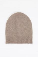 Mütze aus Cashmere in Sand