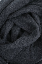 Cashmere-Tuch in Anthrazit
