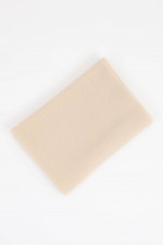 Schal aus Cashmere in Vanille