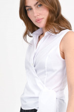 Wickelbluse IDA in Weiß