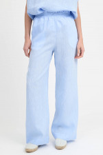 Wide-Leg-Hose FRAN in Hellblau