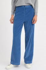 Hose aus Baumwoll-Cord in Blau