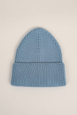 Mütze CEES aus Bio Wolle in Hellblau