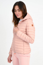 Steppjacke DIZY mit Kapuze in Pastellrosa