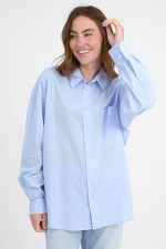 Baumwoll-Bluse POPPY in Ice Blue