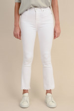 Slim Fit Jeans KICK LUXE VINTAGE in Weiß