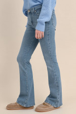 Bootcut Jeans in Hellblau