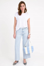 Wide-Leg Jeans LOTTA in Hellblau