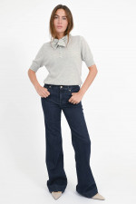Flared Jeans MODERN DOJO in Dunkelblau