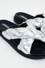 Pantolette CANDELINA in Silber