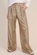 Paillettenhose TINI in Gold