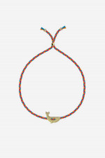 Armband mit WAL in Rot/Grün/Orange