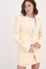 Einreihiger Blazer ZERMAT in Vanille