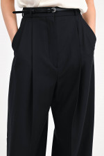 Wide-Leg-Hose KIENS in Schwarz