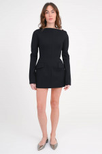 Minikleid DAKAR in Schwarz