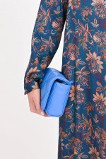 Gesteppte Mini-Bag HESTIA in Pastellblau