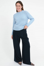 Cashmere-Pullover CHRISTY in Hellblau