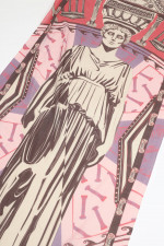 Woll-Schal in Lila/Rosa/Pink