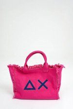 Medium Canvas Tote in Pink