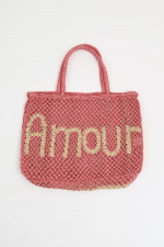 Shopper SMALL WORLD AMOUR in Rosa