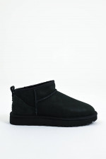 Lammfell-Boot CLASSIC ULTRA MINI in Schwarz