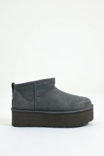Lammfell-Boot ULTRA MINI in Grau
