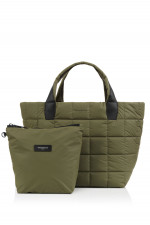 Gesteppte Tasche PORTER TOTE MEDIUM in Oliv