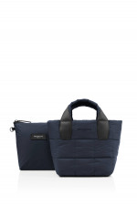 Gesteppte Tasche PROTER TOTE MINI in Navy