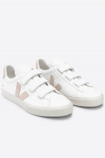Sneaker RECIFE mit Klettverschluss in Weiß/Beige