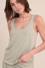 Tanktop in Taupe