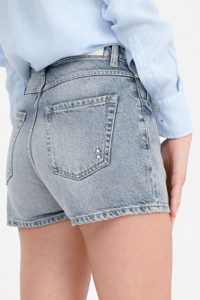 Denim Short SAM in Mittelblau