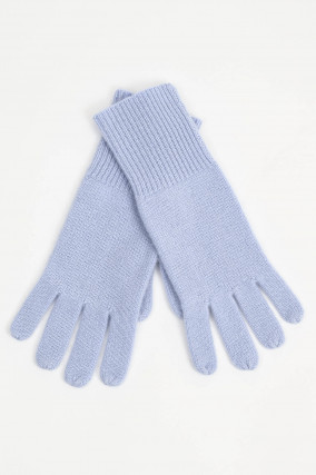 Cashmere Handschuhe in Hellblau