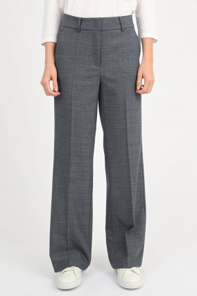 Hose AMELIE in Grau-Melange