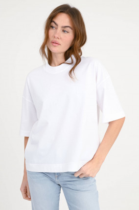 Oversize T-Shirt in Weiß