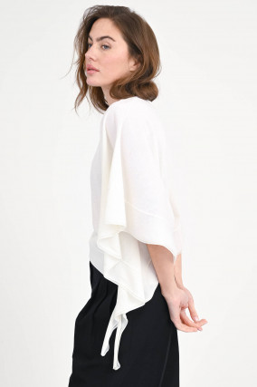 Pullover CHEERFUL MOMENTS in Cozy White