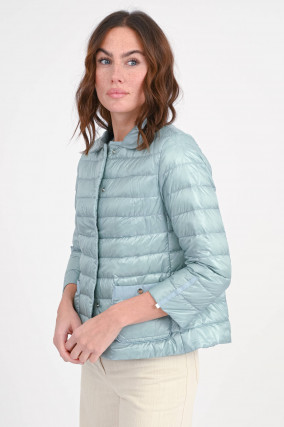 Jacke aus Nylon Ultralight in Mint