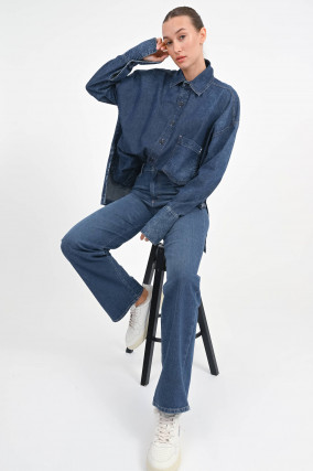 Jeans JOIA in Mittelblau