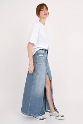 Jeansrock LARA in Hellblau
