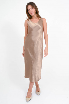 Slipdress TALETE in Bronze