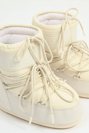 Moon Boot ICON FASHION LOW in Creme