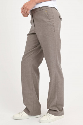 Wollhose FEE in Taupe