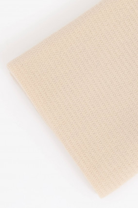 Schal aus Cashmere in Vanille