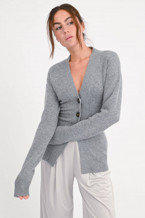 Strickweste GONDOLA in Grau