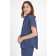 Tunika-Bluse EMMA in Schieferblau