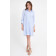 Kleid MALNINA mit Biesen in Hellblau
