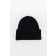 Maxi-Mütze aus Cariaggi Cashmere in Schwarz