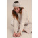 Cashmere Stirnband mit Twist in Sand