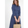 Maxi-Kleid FREGENE in Schieferblau