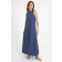 Maxi-Kleid MARKET in Schieferblau